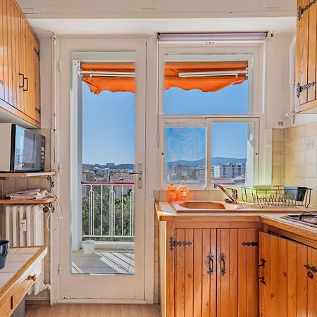 Stunning Sea View - Promenade - Air Conditioning Apartmán